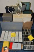 PHOTOGRAPHIC SLIDES, a large quantity of 35mm photographic slides taken over several decades from