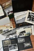 EPHEMERA, two boxes (one a metal deed box) containing a large quantity of family photographs,