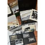 EPHEMERA, two boxes (one a metal deed box) containing a large quantity of family photographs,