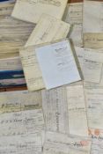 INDENTURES, approximately 130 legal documents to include Mortgages, Leases, Deeds, Assignments,