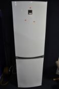 A ZANUSSI FRIDGE FREEZER tall fridge freezer depth 60cm width 59cm height 184cm (PAT pass and