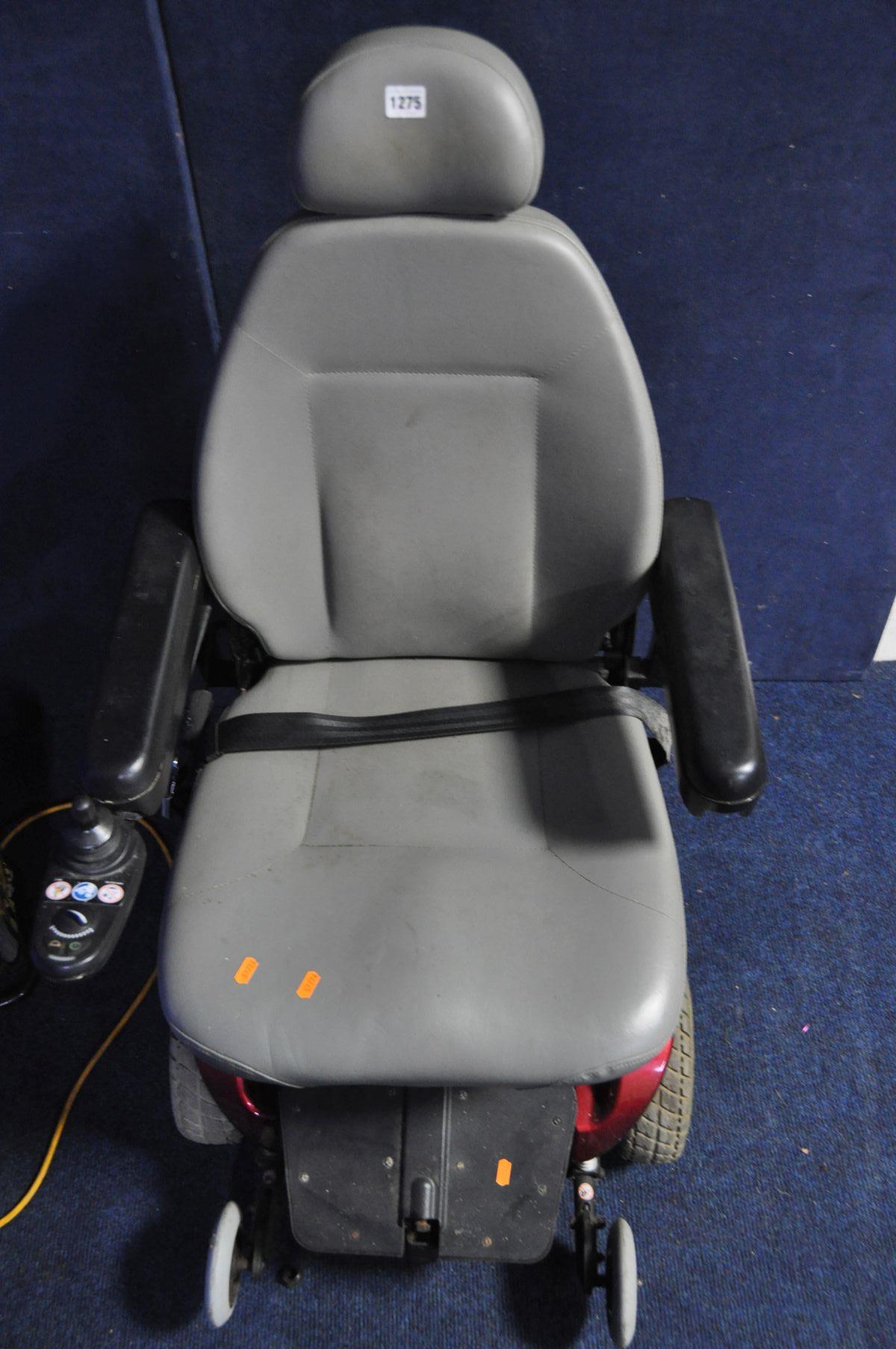 A JAZZY SELECT MOTORIZED WHEELCHAIR with two chargers (PAT fail due to not charging so untested) - Image 2 of 5