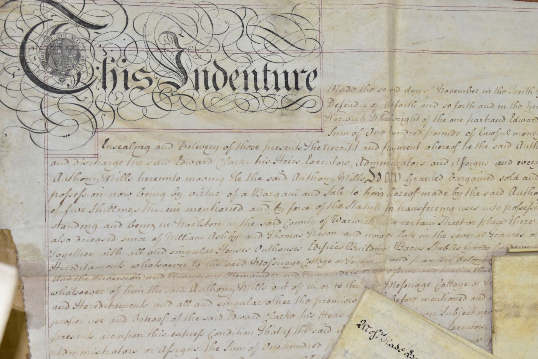 INDENTURES, approximately Eighty documents to include Assignments, Deeds, Leases, Mortgages, etc, - Image 4 of 5