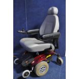 A JAZZY SELECT MOTORIZED WHEELCHAIR with two chargers (PAT fail due to not charging so untested)