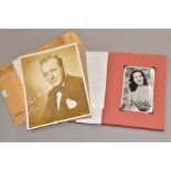 AUTOGRAPHS, Letters and Photographs signed by Hollywood Stars including Bing Crosby, Betty Hutton,