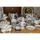 DECORATIVE CERAMICS AND GIFTWARES ETC, to include Royal Crown Derby 'Derby Posies' trinket dishes,