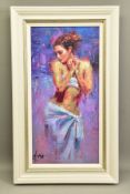 HENRY ASENCIO (AMERICAN 1971) 'PRELUDE TO A TREASURE', a signed limited edition print of a female