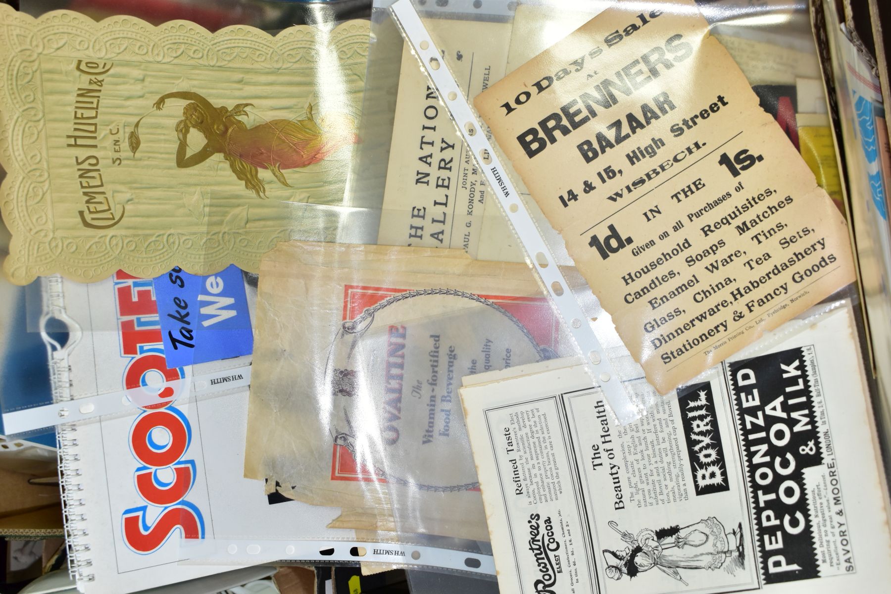 EPHEMERA, a very large collection of quality ephemera in three boxes to include, early 20th - Image 2 of 5