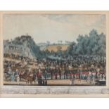 James Pollard, British 1792-1867- The Ceremony of the Procession AD MOTEM as performed by the