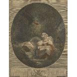 Charles Wilkin, British 1750-1814- Cornelia (Lady Cockburn) and her Children, after Sir Joshua