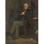 Sir Francis Grant PRA, Scottish 1803-1878- Portrait of Surgeon Richard Wood FRCS (1779-1860), seated