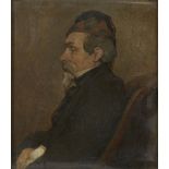 After Jan Weissenbruch, Dutch 1822-1880- Portrait of Johan Hendrik Louis Meijer (1809-1866); oil
