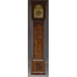 WITHDRAWN A George III mahogany and walnut longcase clock by Richard Howard, New Brentford, the pla