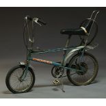 A Raleigh Chopper MK 2 bicycle, c.1970s, in metallic bluePlease refer to department for condition