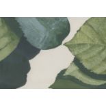Endellion Lycett Green, British b.1969- Leaves; oil on card, 10.4x15.2cm (ARR) Provenance: RCA