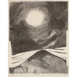 Louise Henderson, New Zealander 1902-1994- Moon I, 1985; lithograph, signed, titled, dated and