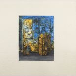 John Walker, British b.1939- Blue Memory, 1990; screenprint in colours on wove, signed, titled,