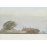 Sir Walter Thomas Monnington PRA, British 1902-1976- Landscape; oil on panel, 14.5x19cm, (ARR)