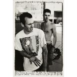 Ed Templeton, American b.1972- Springfield Mass, 2003; gelatin silver print with hand written