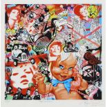 Ben Frost, Australian b.1975- Baby Shambles; giclee print in colours on wove, signed, titled and