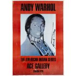 Andy Warhol, American 1928-1987- The American Indian series (Red), 1981; offset lithographic