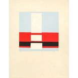 František Kupka, Czech 1871-1957- Une Absoluoe, 1953; screenprint in colours on wove, signed in