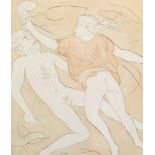 Giacomo Manzú, Italian, 1908-1991- La Danza di Ordeo 1978; etching with aquatint on wove, signed and