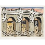 Man Ray, American 1890-1976- Le Pont Neuf [Anselmino 6], 1970; lithograph in colours on Arches wove,