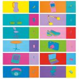 AMENDMENT: please note these works are individually framed. Michael Craig-Martin, British b.1941- Fo