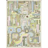 Sir Eduardo Paolozzi CBE RA, Scottish 1924-2005- Untitled, 1974; screenprint in colour on wove,