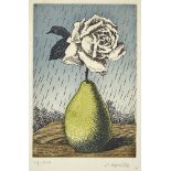 René Magritte, Belgian 1898-1967- Les Moyens d’Existence, Rose et Poire [ Kaplan & Baum 20], 1969;