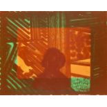 Sir Howard Hodgkin CH CBE, British 1932-2017- Artist and Model (in green and yellow), 1980; soft
