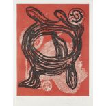 John Hoyland RA, British 1934-2011- King, 1989; etching with aquatint on wove, signed, dated and
