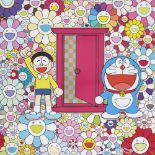 Takashi Murakami, Japanese b.1962- We Came to the Field of Flowers Through Anywhere Door (Dokodemo