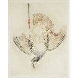 Joseph Hecht, Polish 1891-1951- Perdrix [Plumart 267], 1936; etching in colours on wove, signed