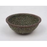 AMENDMENT. Please note this lot is 20th Century A Roman-style mosaic glass bowl, of deep form with e