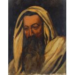 French School, early 20th century- Portrait of a man; oil on canvas, 51.5x40cm (unframed)Please