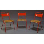 David Irwin, a set of three 'Working Girl' chairs for Deadgood, of recent manufacture, with