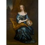 Studio of Sir Peter Lely, British 1618-1680- Portrait of Elizabeth Willoughby, Countess of