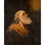 Manner of Bernardo Strozzi, early 19th century- Penitent St Peter; oil on canvas, 76x63cmPlease