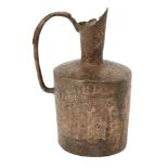 An Ilkhanid or Timurid bronze jug with later added figural scenes, 13th-14th century and 19th