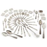 A quantity of American silver flatware by S.Kirk & Sons, comprising: a set of thirteen silver