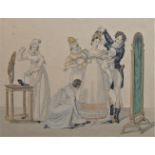 Pierre La Mésangère, French 1761-1831- Le Bon Genre, No. 94, No. 103, No. 107, No.113; hand-coloured