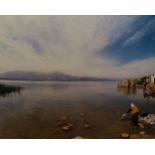 Hrair Hawk Khatcherian, Armenian/Canadian, mid-20th century- Woman At Lake Van; giclÃ©e print,