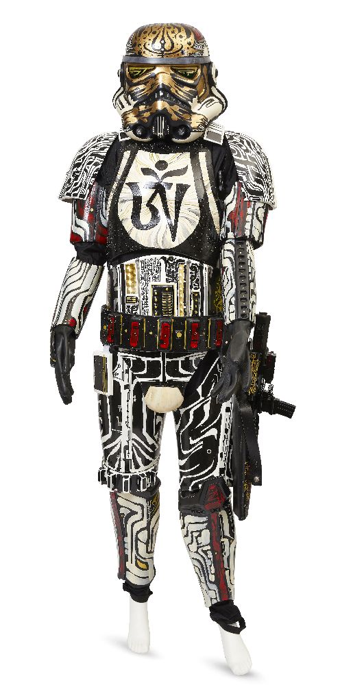 Jondix, British Contemporary- The Imperial Tattoo Army Star Wars Stormtrooper; 2017; original