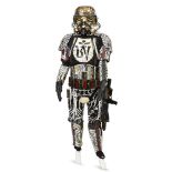 Jondix, British Contemporary- The Imperial Tattoo Army Star Wars Stormtrooper; 2017; original