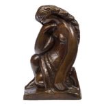 Daniel Kafri, Israeli/ Czech b.1945- Rachel; bronze, signed in Hebrew and numbered AP 7/11, height