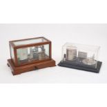 Two barographs, 20th century, comprising: one by Short & Mason of London, no. 15761, on an