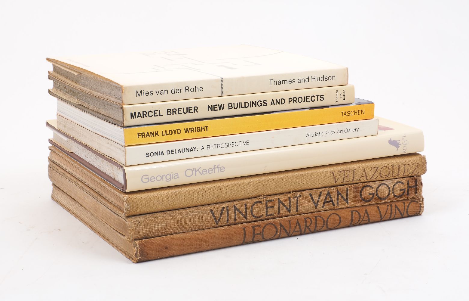 A quantity of 20th Century art architecture and design reference publications, including: