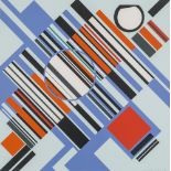 Günter Fruhtrunk, German 1923-1982- Untitled, 1971; screenprint in colours on wove, signed and